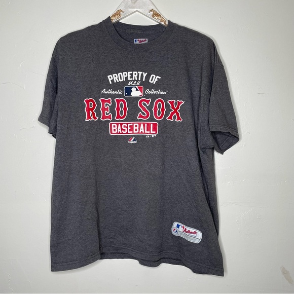 MLB Other - MLB AUTHENTIC RED SOX BASEBALL MENS T SHIRT SZ XL